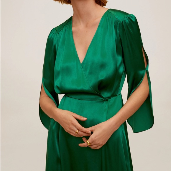 MNG viscous luxury dress bloggers fav - Picture 3 of 12